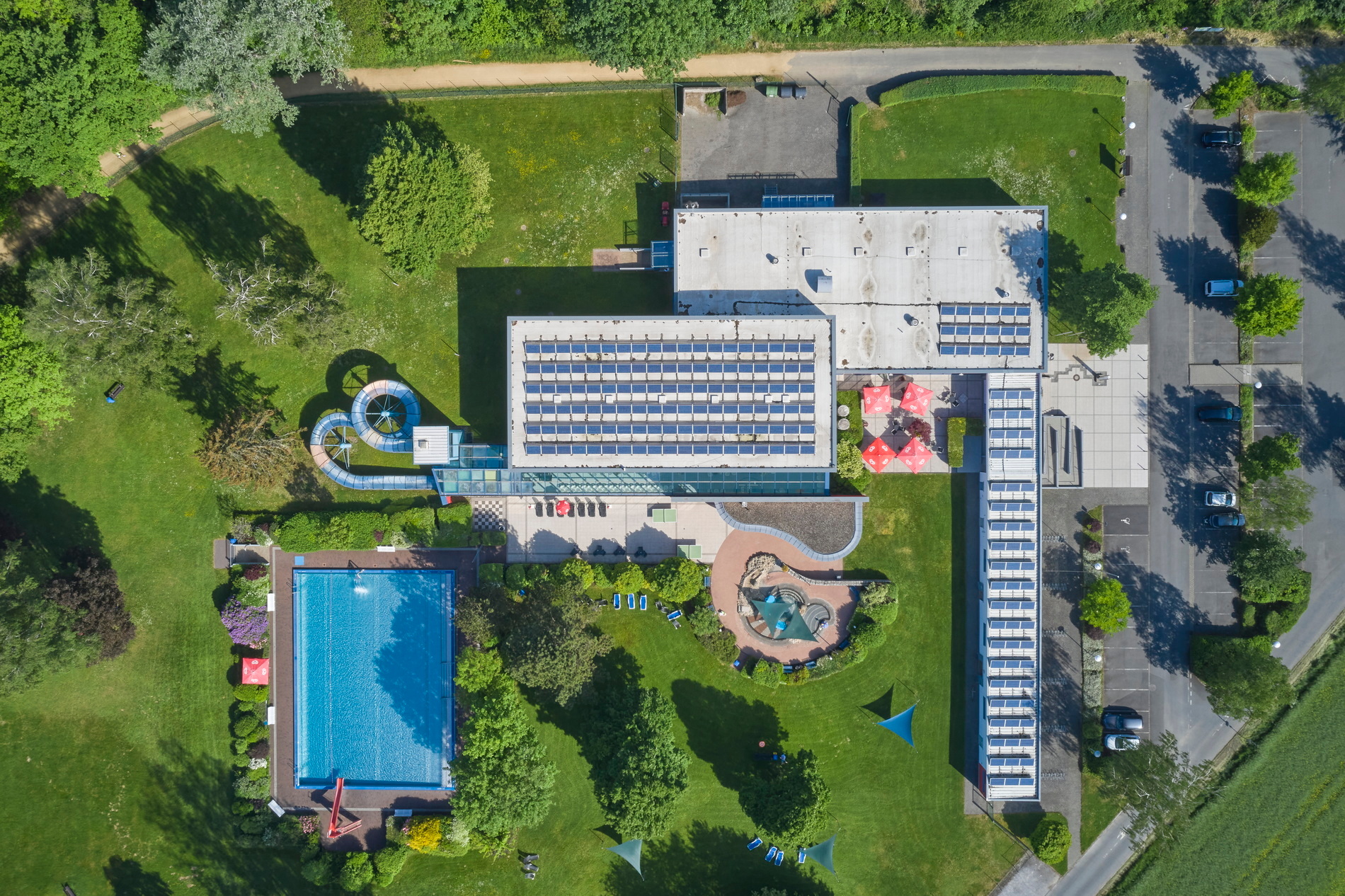 Luftbild Mons-Tabor-Bad